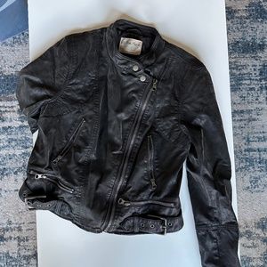 Free People Fenix Vegan Moto Jacket